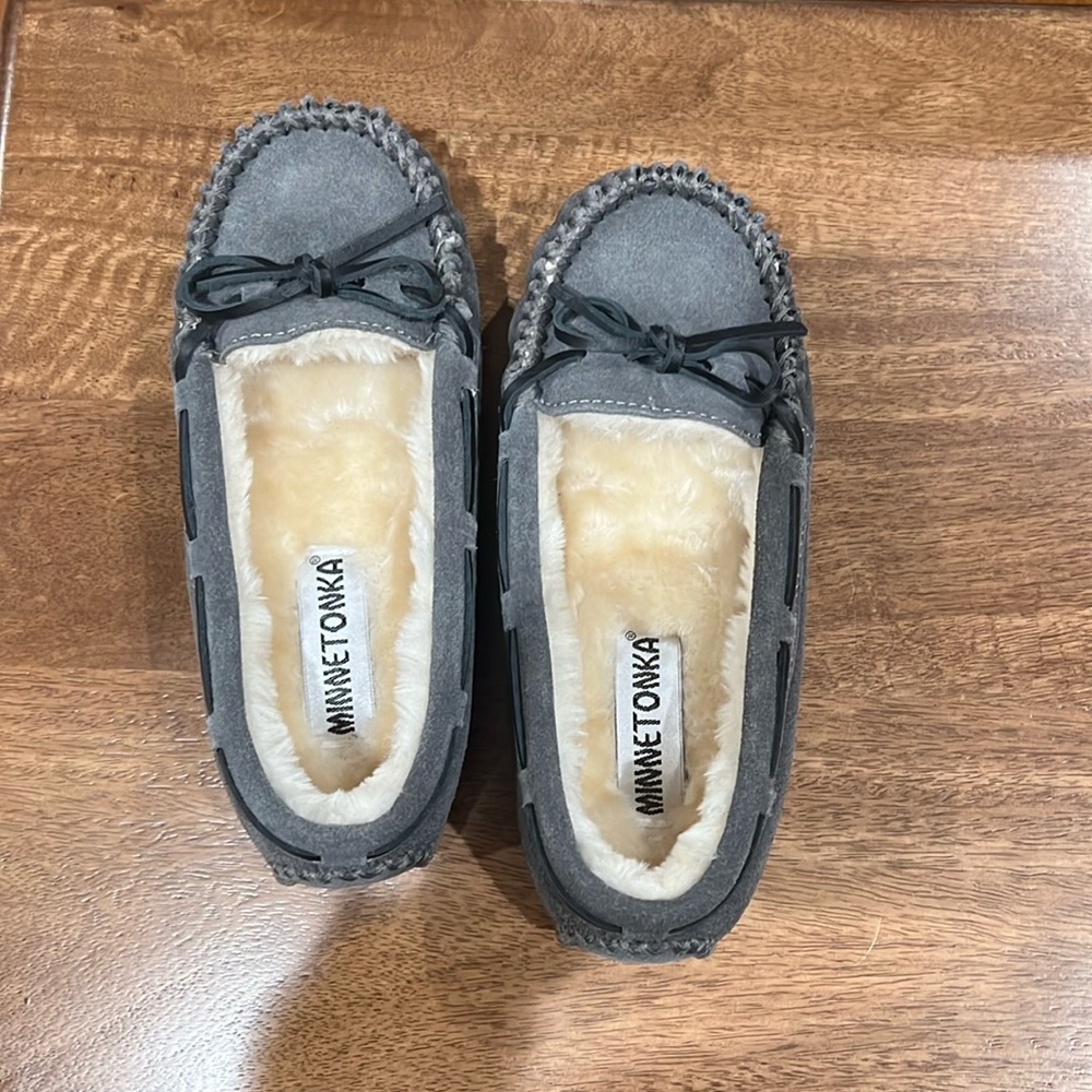 Minnetonka Cally Faux Fur Slipper